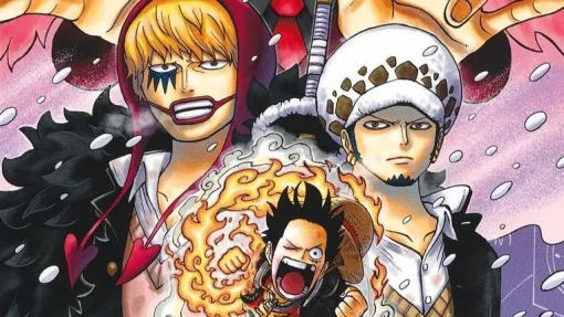 A battle breaks out between the charismatic Doflamingo of the city and Ro-kun & Korra!　Sengoku-sensei's bonus manga is also included [ONE PIECE Gakuen Volume 9]