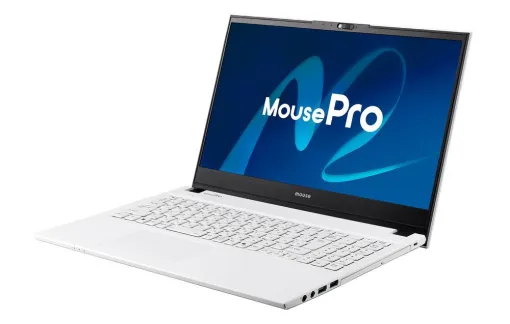 The brand's first white-colored notebook PC "MousePro L5" series is released. The battery is removable, the model with an optical drive [mouse computer]