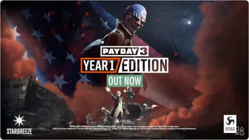 シューティングアクション『Payday 3』、DLCバンドルなどを含んだ「Year 1 Edition」が新たに発売、トレーラーも公開