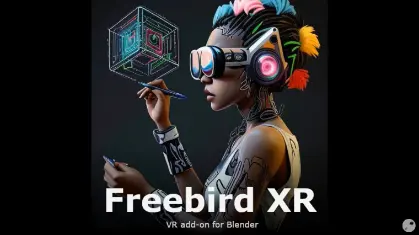 Freebird XR v2 - BlenderをVRデバイス対応させ直感的な制御を実現するアドオン！