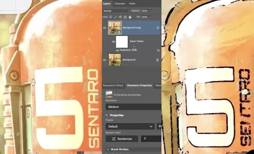 Substance 3D Designerで作成したプロシージャルフィルタがPhotoshopで利用可能に！　Photoshopベータ版に新パラメトリックフィルタ機能が搭載 - ニュース
