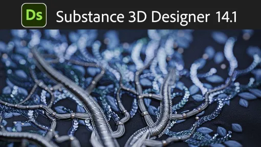 「Substance 3D Designer 14.1」リリース！　親スプラインに沿ってスプラインを分配配置できるScatter Splines on Splinesノードや新ツール群が追加 - ニュース