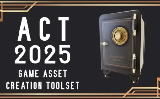 ACT: Game Asset Creation Toolset 2025 - Blenderからゲームエンジンなどに出力する際に便利なツールセットアドオン！最新アップデートが公開！無料です！