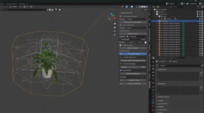 Camera Array Tool v3.0.9 - 3DGS生成用に多方向からレンダリングを実現するBlenderアドオン！4DGS（アニメーション付き3DGS）対応アップデートが公開！Postshotバッチ処理ツール「Postshot Batch Trainer v2.0」もあるよ！