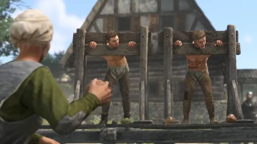 盗賊に襲われ、糞尿をぶっかけられ、晒し台の刑に処される。『キングダムカム・デリバランス II』は、難易度ハードコアな中世ライフの世知辛さをこれでもかと味わえる、でも「がんばっただけ報われる」人生みたいなゲーム 盗賊に襲われ、糞尿をぶっかけられ、晒し台の刑に処される。『キングダムカム・デリバランス II』は、難易度ハードコアな中世ライフの世知辛さをこれでもかと味わえる、でも「がんばっただけ報われる」人生みたいなゲーム