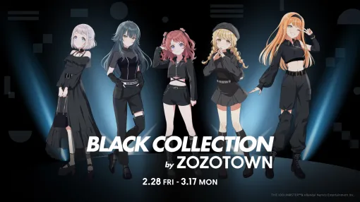 「学園アイドルマスター」とZOZOTOWNのコラボアイテムが2月28日より販売描き下ろしイラスト使用Tシャツやビッグアクリルスタンドなど全10型