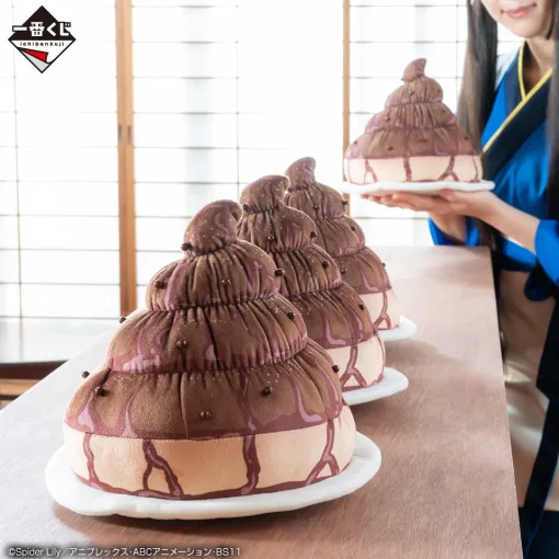 パフェぬいぐるみが並ぶ姿公開！ 「一番くじ リコリス・リコイル 3弾」が3月8日に発売