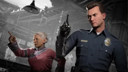 The T-1000 gameplay trailer from the Mortal Kombat 1 Terminator 2 movie!