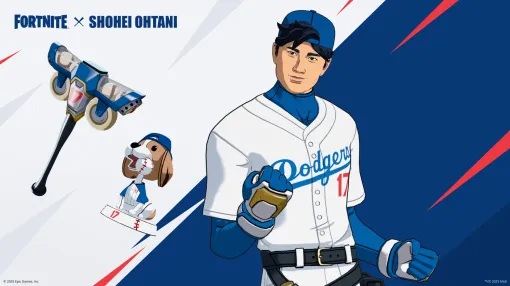 大谷翔平選手が「フォートナイト」のアイコンシリーズに3月18日9時登場！3月15日（米国時間）開催の「大谷翔平カップ」でコスチューム「サムライ翔平」入手のチャンスも