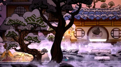 Hand-drawn anime Japanese-style Metroidvania "Bow and Moonlit Blue Flower" DLC "Tanuki Kabuki" announced! 【Humble Games Showcase】