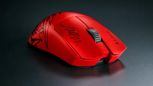 『LoL』で5度の世界大会優勝を経験した「Faker」選手と人気のゲーミングマウス「Razer Viper V3 Pro」がコラボ。現役で史上初の殿堂入りを果たしたFaker選手も採用するモデルが真っ赤な特別デザインに