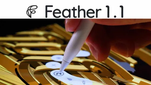 iPad用3Dスケッチアプリ「Feather 1.1」リリース！　Apple Pencil Proのスクイーズ・ホバー・バレルロール・触覚フィードバックに対応、UI/UXがiPadに最適化 - ニュース