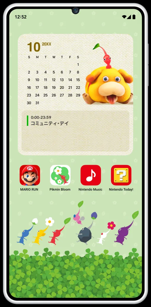 「ピクミン」や「どうぶつの森」も！ 任天堂、新たなスマホ壁紙5種を無料公開「Nintendo Today!」の配信にあわせて