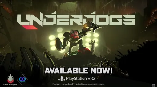 PSVR2専用メカバトル『UNDERDOGS』が配信開始に──物理演算×ローグライクの過激な格闘体験
