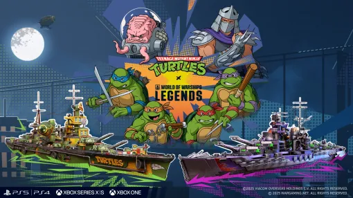 「World of Warships」＆「World of Warships: Legends」春の大型アップデート実施新バトルモード「絶対防衛線」開催。「ミュータント・タートルズ」との期間限定コラボも