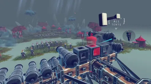 兵器作りシミュレーションゲーム『Besiege』のVR版が発表、5月に発売予定。VR版ではゲームで発生した衝撃を手に伝える触覚フィードバックを搭載