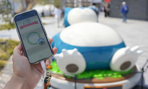 万博会場のポケモン立体像を見てきた　「ポケモンGO」新機能「スタンプラリー」が楽しい！