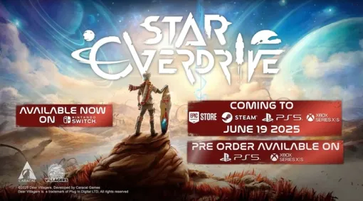 ホバーボードで惑星を駆け抜ける惑星横断ハイスピードオデッセイ『Star Overdrive』が6/19に発売へ