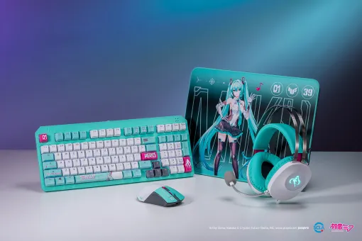 ASUS「TUF Gaming」×初音ミクのコラボゲーミングデバイスが6月中旬発売決定！ ラインナップ公開