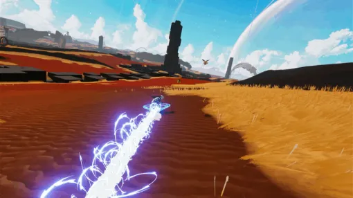 ホバーボードで広大な大地を旅するオープンワールドSFアクションゲーム『スター・オーバードライブ』の体験版がNintendo Switch向けに配信開始。ホバーボードを駆使して謎の惑星「セベテ」を駆け抜けろ