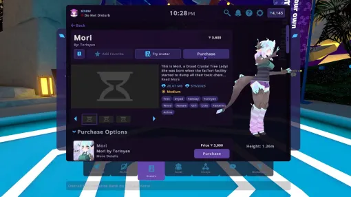『VRChat』にてアバターが“直接売買”できる新機能「アバターマーケットプレイス」発表。近日中に実装される予定。公式は「誰もが簡単にアバターを手に入れられる方法を提供したかった」とコメント。最初は限定されたユーザーから販売され、徐々に修正する方針
