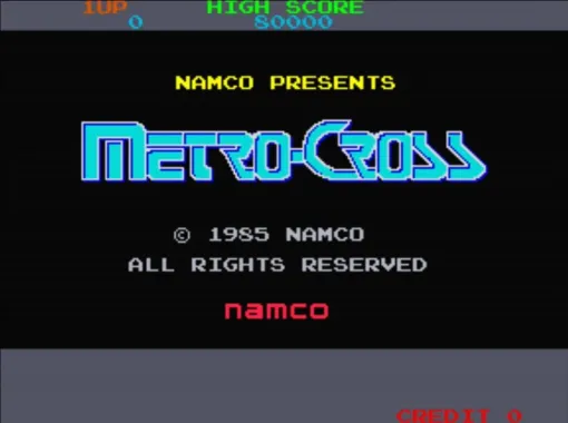 アーケードゲーム「メトロクロス」が稼働40周年！ 障害物と戦い続ける傷だらけのランナー。シンプルだけでも奥が深い、名作アクションを振り返る