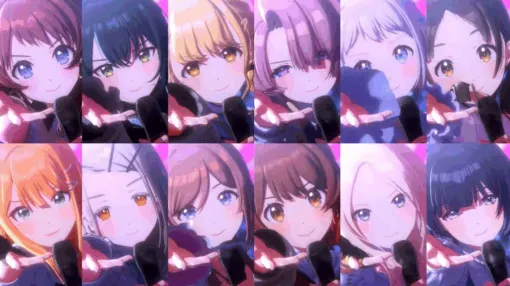 『学園アイドルマスター』1周年記念PVを公開。アイドル12名による「初 12人ver.」がお披露目