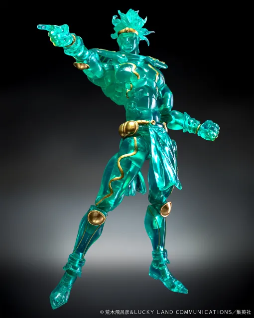 『ジョジョの奇妙な冒険』超像可動シリーズ、「スタープラチナ Ver.CLEAR & GOLD」「虹村形兆＆バッド・カンパニー」「ウェカピポ」の販売を開始