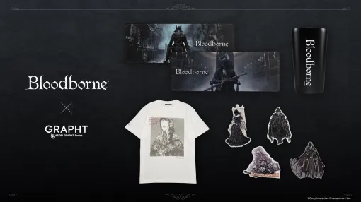 「Bloodborne」発売10周年にあわせて『ASOBI GRAPHT』から新作アイテムがラインアップ