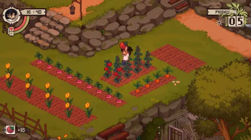 A playable experience of "Grave Seasons". It's a casual farming sim with 2D graphics, but a terrifying horror creeps in