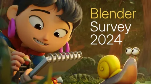【Blender】世界中から7,000以上の回答が集まる。「Blender Feedback Survey 2024」から見えてくるもの - ニュース