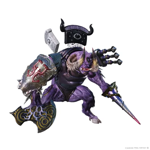 「FFXIV」、「フォークタワー：力の塔」の4ボス「マギタウロス」のCGアートを公開現在攻略中の人も多いはず！「蜃気楼の島 クレセントアイル：南征編」高難易度ダンジョンボス