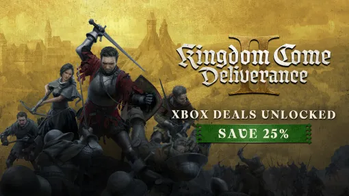 「キングダムカム・デリバランス II」Xbox Series X|S版とSteam版のセール実施中！ 最大25%オフ
