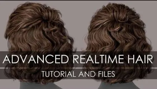 Hazel Brown氏の有料トレーニング「Advanced realtime hair tutorial」　Mayaによるヘア制作チュートリアル動画＋ファイルのセット、30ドル - ニュース