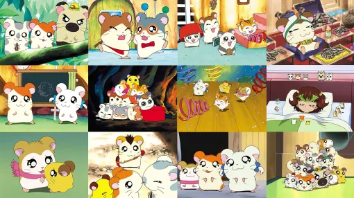 『とっとこハム太郎』アマプラで配信決定。今月7日に放送25周年を迎えた人気アニメ。第1話～第50話はハム太郎の誕生日に公開