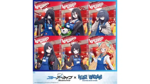 『ブルーアーカイブ』とヴィレッジヴァンガードのコラボグッズが7月25日から発売決定。“正義実現委員会”と”図書委員会”から計6名が登場、描きおろしイラストを使ったBIGキャラスタンドやネームバッジを販売へ