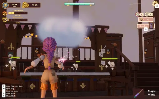 Magic Inn, a wizarding fantasy innkeeper sim, enters Early Access on August 4th. In the "Haripota"-style world, we also use "bribes" to aim for a five-star hotel