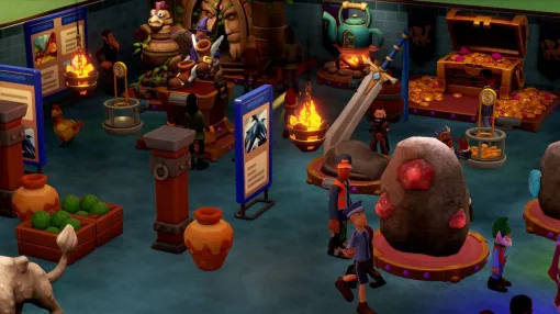 "Two Point Museum" DLC "Sword and Sorcery Treasure Hunt" advance review. A dragon appears at the expedition destination, and the exhibits have magical effects! Plenty of elements that will make you want to do even more