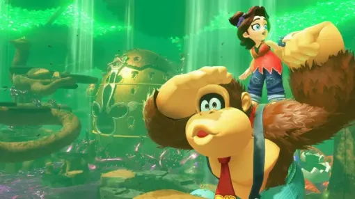 What would it have been like if you had continued development on the original Donkey Kong Bananza? Graphic comparison images under development are released in "Ask the Developer"