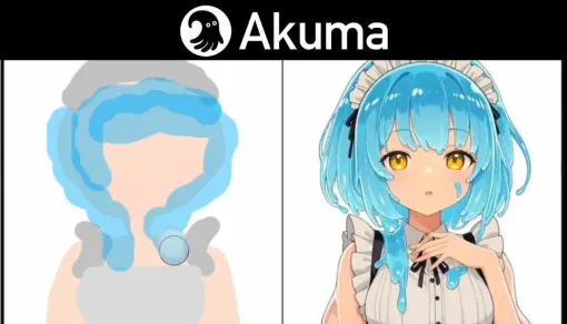画像生成AI「Akuma.ai」の新機能「リアルタイム生成 v2」リリース！　大ざっぱな描画や画像からリアルタイムでイラストを生成 - ニュース