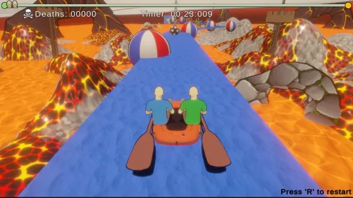 "Paddle Paddle Paddle" is a cooperative boat rowing action game that attacks with crazy gimmicks on July 25th. Patience and friendship will be tested