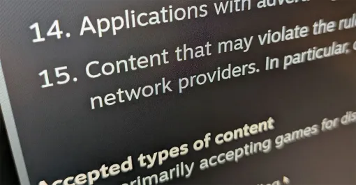 Steam's new rules banning games that violate payment provider standards Will some adult games be removed?