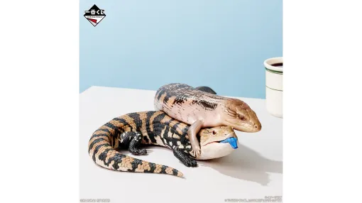 The second lottery for "reptiles &amphibians" will be on sale from July 25th. In addition to the blue-tailed lizard and bearded lizard, which were popular in the first installment, new items such as the Hermann tortoise wearing diapers and the red-skinned panther chameleon are now available
