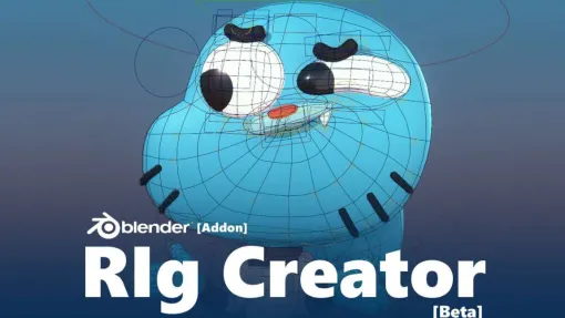 無料のBlenderアドオン「Rig Creator」ベータ版アップデート！　リグシステムの完全な再設計、フェイシャルリグの追加など - ニュース