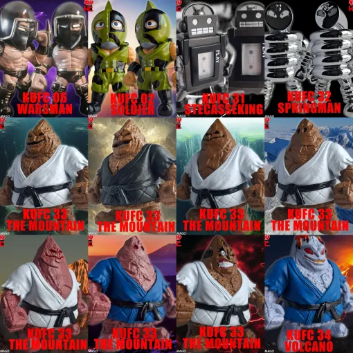 「KUFC ザ・魔雲天」新フィギュアシリーズ発売開始！