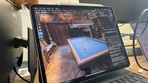 3DCG制作ソフト「Blender」を“タブレット端末対応にする”開発プロジェクトが進行中。iPad Pro向けのテストからはじまり、将来的にはAndroid端末やSurfaceなどの機種にも展開予定