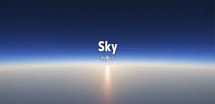 Sky - BlenderのGeometry Nodesで構築！Cycles専用の大気表現アセット！無料ダウンロード可能！