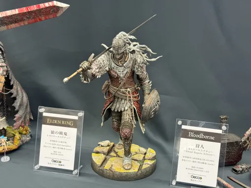 Gecco「エルデンリング」狼の戦鬼などのスタチューを展示【ホビーメーカー合同展示商談会2025 夏】