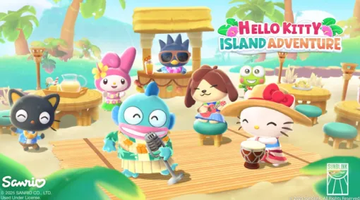 サンリオの仲間たちと島を冒険するスローライフ×オープンワールド『Hello Kitty Island Adventure』が8/5PSに登場！パッケージ版は8/28