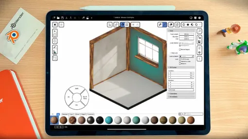 Blender タブレット版の開発が進行中！　まずはオブジェクト操作とスカルプトの実現を目指す、SIGGRAPH 2025で技術デモ公開 - ニュース